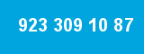 923 309 10 87 923 309 10 87